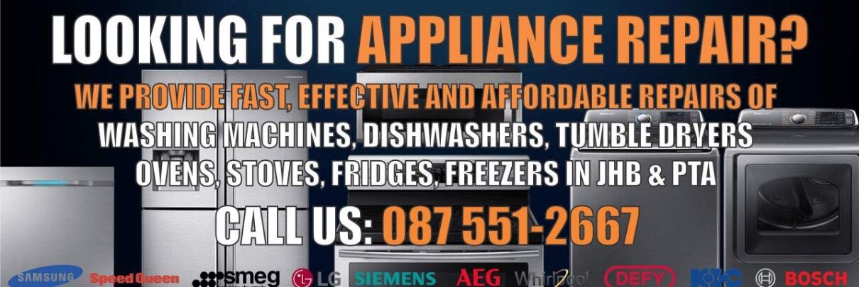 Appliance-Repairs Appliance Repairs, Washing Machine Repairs, Dishwasher Repairs, Oven Repairs, Stove Repairs, Fridge Repairs, Freezer Repairs, Tumble Dryer Repairs
